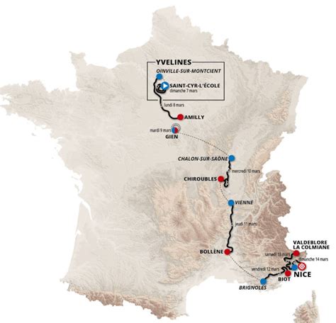 En su regreso al calendario uci américa tour, nuestra #vcolombia2021 será un. Parijs - Nice 2021: Het complete parcours