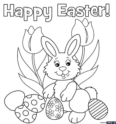 Easter Bunny Coloring Pages To Print At Getdrawings Free Download