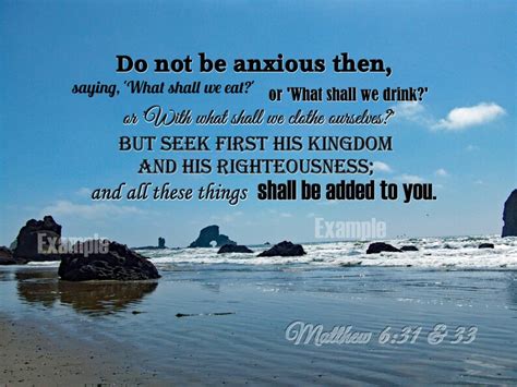 Scripture Art Photograph With Verse About Anxiety Matthew 6 Etsy