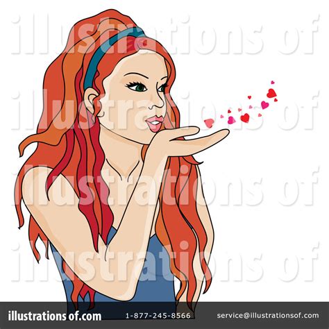 Blowing Kisses Clipart 87590 Illustration By Pams Clipart