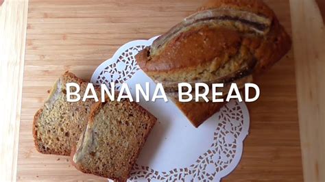 The starbucks copycat banana bread made a little too much batter to fit in the 8×4 inch pan, but that's probably because most home cooks use slightly larger pans and whoever came up with the scaled. Resep BANANA BREAD | Banana Bread Recipe | Trivina Kitchen - YouTube