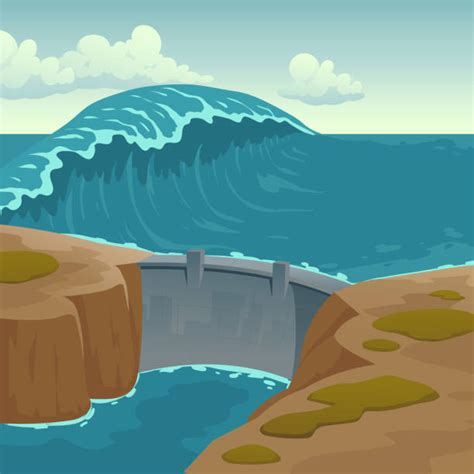 130 Dam Wall Stock Illustrations Royalty Free Vector Graphics And Clip
