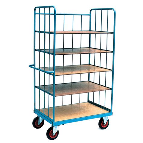 Heavy Duty Warehouse Trolley Loose Shelves Shs Handling Solutions