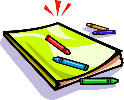 color book clip art - Clip Art Library