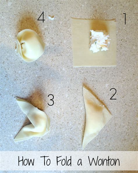 All The Pretty Things How To Fold A Wonton Bite