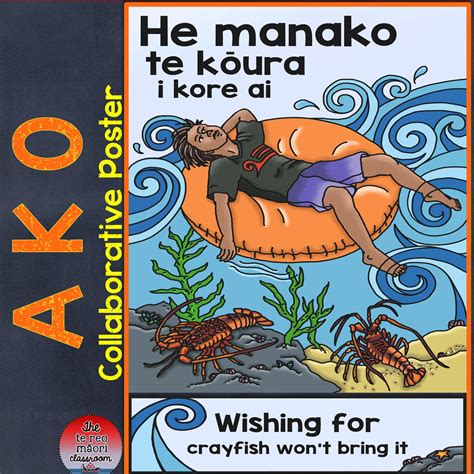 Whakatauki Collaborative Poster A K O The Te Reo M Ori Classroom