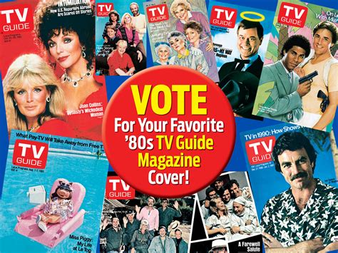 Celebrate The 80s In Our Tv Guide Magazine Cover Poll