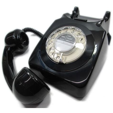 Gpo Retro Gpo 746 Rotary Vintage Telephone Black — Lnt