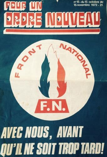Création Du Front National En 1972 Le 5 Octobre Jean Marie Le Pen Est