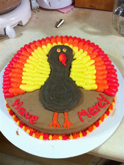 Turkey Cakes Thanksgiving It S Almost Too Pretty To Eat Vidal News