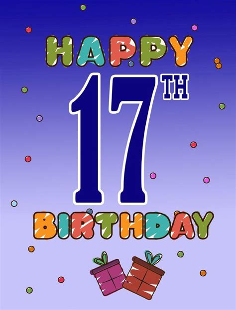 Happy 17th Birthday Images 💐 — Free Happy Bday Pictures And Photos