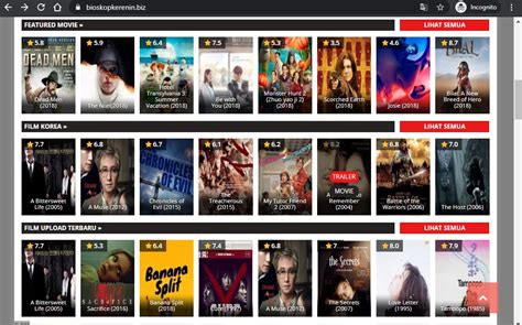 10 Situs Nonton Film Online Sub Indonesia 2020 Gratis Sushiid