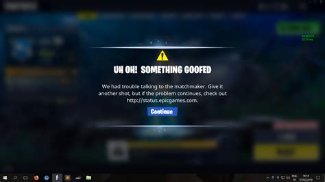 Fix Fortnite Matchmaking Error We Had Trouble Talking To The Matchmaker