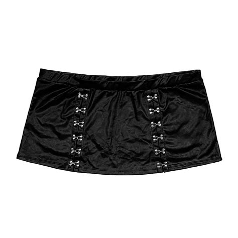 Grunge Micro Mini Skirt Black Micro Mini Skirt