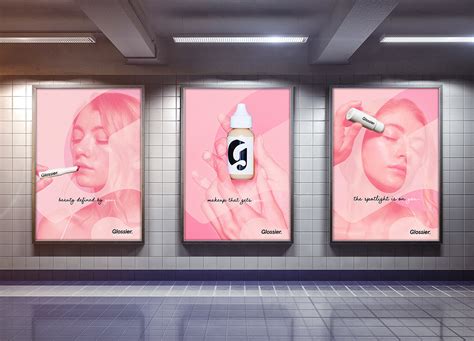 Glossier App Design And Ad Campaigns On Behance