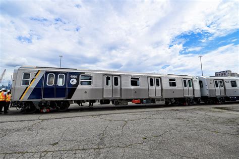 First New Futuristic Subway Cars Arrive In Nyc For Testing 6sqft