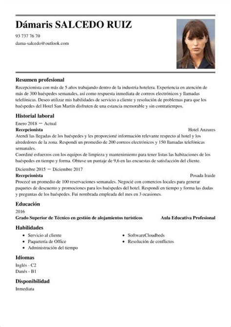 Cómo estructurar tu curriculum vitae. Plantillas para Curriculum Vitae Sencillo