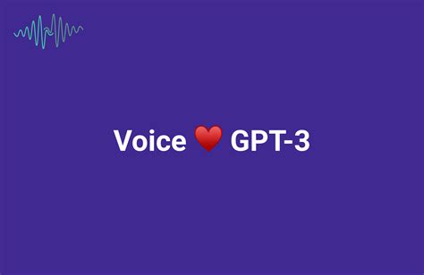 Giving Gpt 3 A Voice With Speech Synthesis Resemble Ai