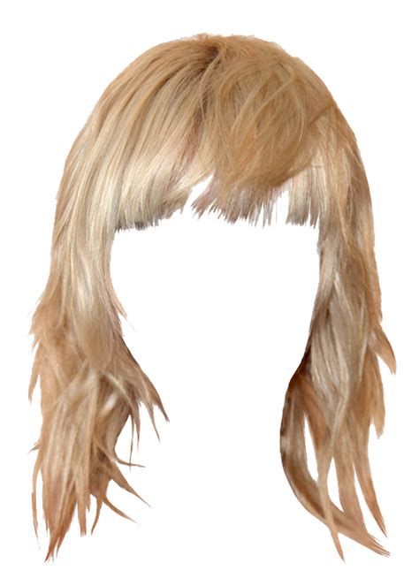 Blonde Hair Transparent Images Png Png Mart