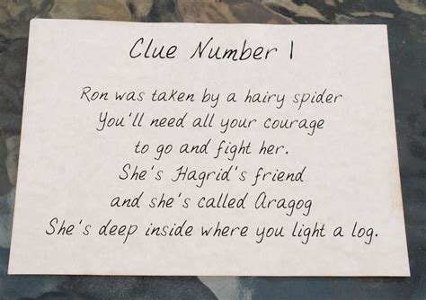 In most treasure hunt players answer a clue and the answer leads to the next clue location. Harry Potter Birthday Party Ideas | Photo 1 of 30 | Harry ...