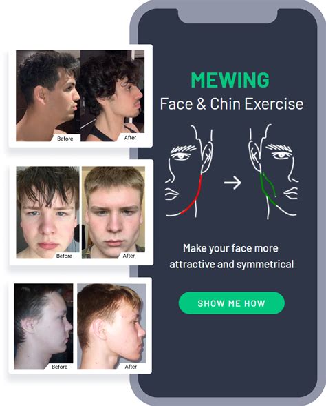 Mewing App Your Personal Mewing Coach Get A Better Jawline Fix Weak