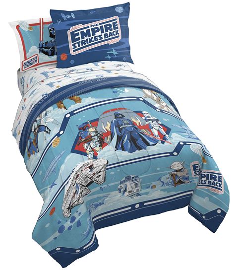 Star Wars Empire Strikes Back 40th Anniversary Piece Full Bed Set