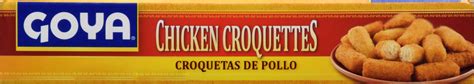 Goya Frozen Chicken Croquettes 8 Ct 96 Oz