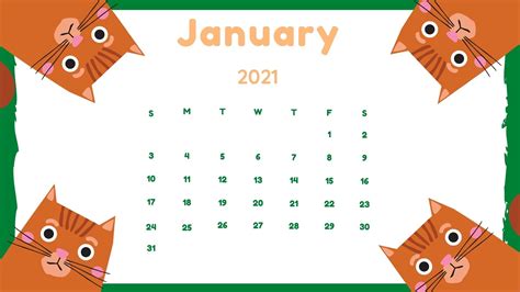 You can delete the background or select any of the 101 free backgrounds available. January 2021 Calendar Wallpapers - Top Free January 2021 ...
