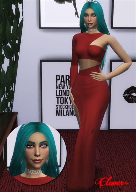 The Sims Lover Me On The Red Carpet Poses By Clover Sims 4 Downloads