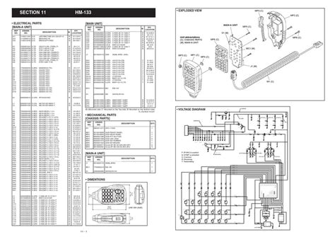 Icom HM-133 Service Manual