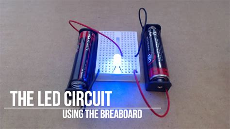 Building The 3v Led Circuit Youtube