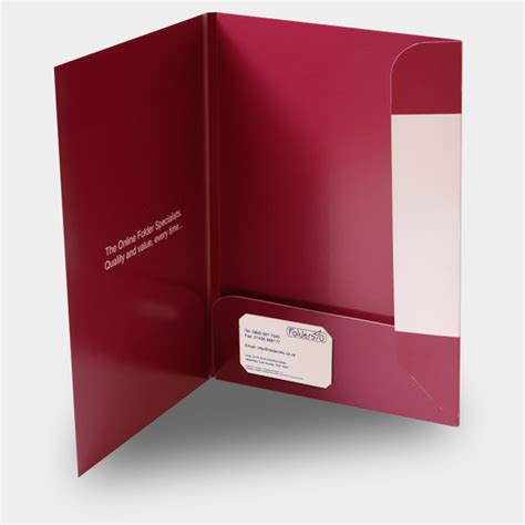 The business card can be shared with others using the email messages. A4 5mm capacity interlocking folder with business card slots