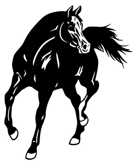 Imogen Art Arabian Horse Silhouette Clip Art