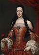Maria Luisa de Orleans, Queen of Spain by Jose Garcia Hidalgo,1679 ...