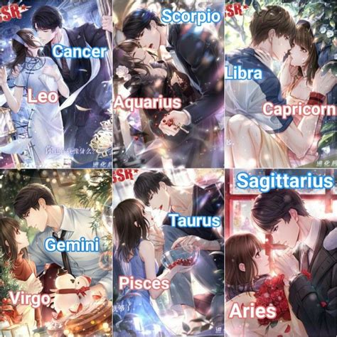 Pin By 👑🌟galaxy Queen🌟👑 On Couple Zodiac Anime Characters Zodiac