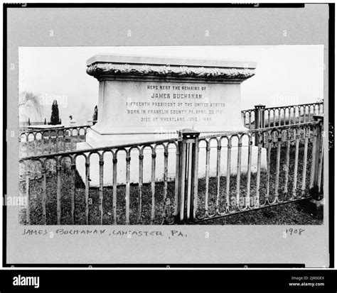 Tomb Of James Buchanan In Lancaster Pa Stock Photo Alamy