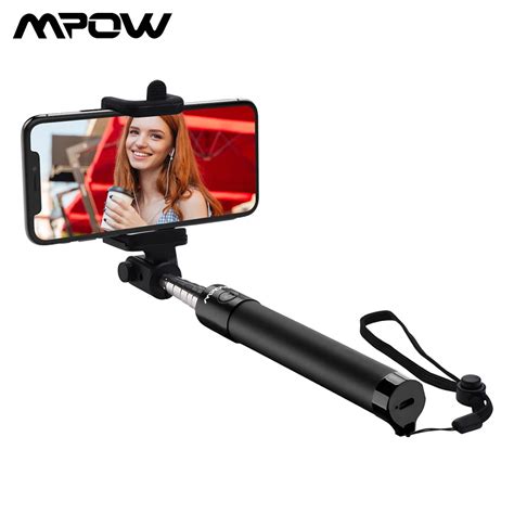 Mpow Mbt Isnap X Selfie Stick U Shape Pro Tripod Monopod Selfie Stick Bluetooth Remote Control