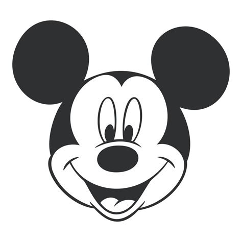 Mickey Mouse Outline Printable