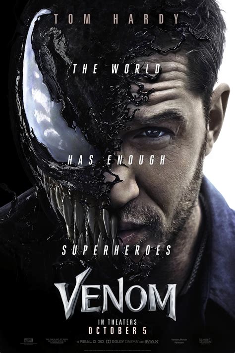 Venom Laffiche Finale Du Film Et Autres Posters à La Dentition