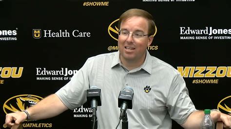 Full Press Conference With Mizzou Football Coach Eli Drinkwitz Following The Sec Coaches