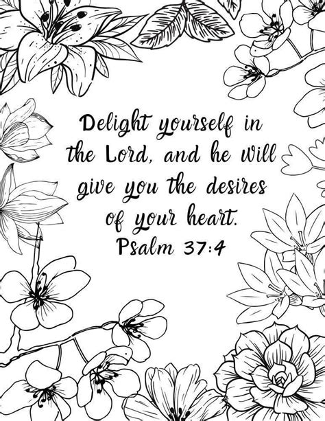 Bible Verse Coloring Pages Free Printable Pick From 6 Bible Verse