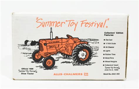 116 Allis Chalmers D 14 Tractor Summer Toy Festival Show Tractor
