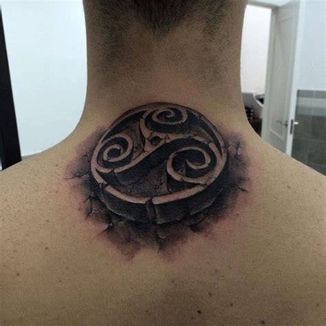 80 Stone Tattoo Designs For Men Carved Rock Ink Ideas Stone Tattoo