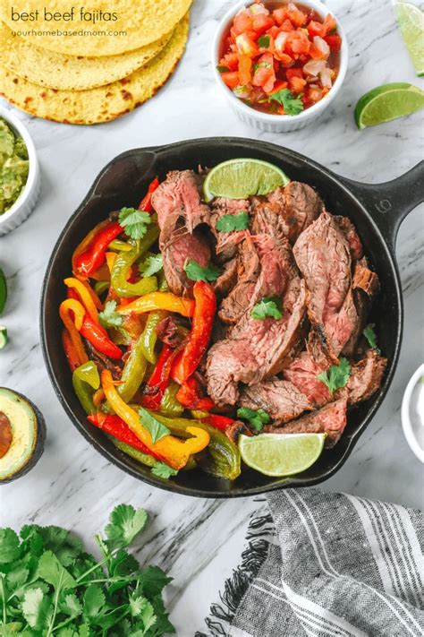Easy Grilled Beef Fajitas Recipe Your Homebased Mom