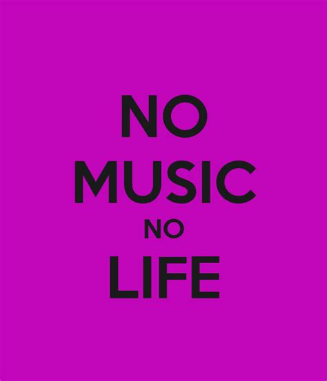 No Music No Life Poster Bob Keep Calm O Matic