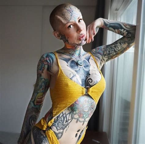 Tattoo Model Spends £38k On Body Modifications To Turn Into City Cyborg Daily Star