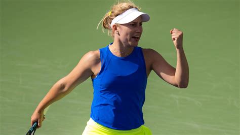 Wta Daria Saville Pays Tribute To Ukraine In Win At Indian Wells