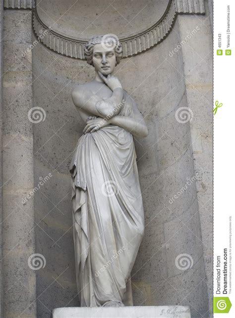 Statue Woman Cross Arms Stock Photos Image 4651343
