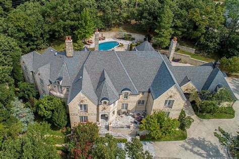 9000 Square Foot French Provincial Inspired Stone Mansion In Tulsa Ok