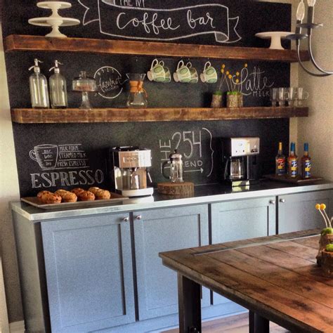 10 Modern Home Coffee Bar